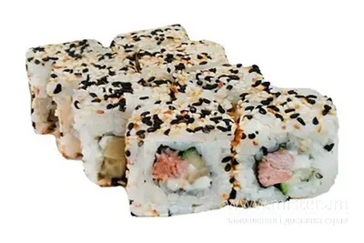 Рол "Каліфорнія" зі смаженим тунцем Pizza & Sushi undefined фото
