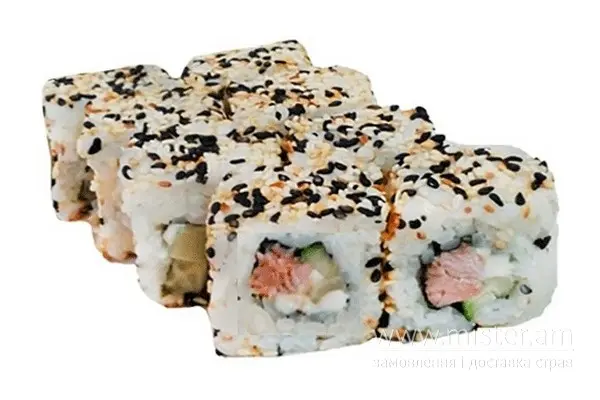 Рол "Каліфорнія" зі смаженим тунцем - "Pizza & Sushi" в Умані фото