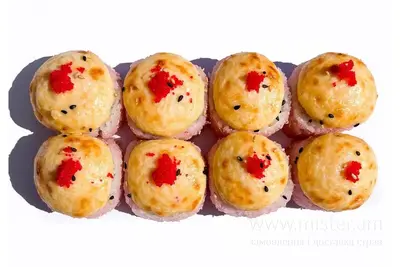 Запечений рол зі сніжним крабом Rock it pizza&sushi undefined фото