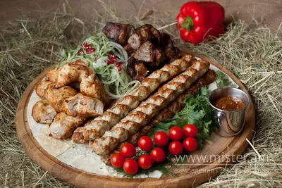 Шашлик з телятини (за 100 г мінімальна порція 300г) Мюнхен undefined фото