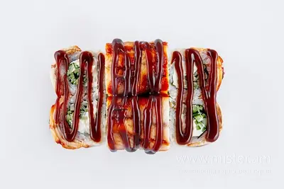 Рол "Філадельфія" з вугрем Rock it pizza&sushi undefined фото
