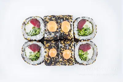 Рол "Філадельфія" в кунжуті з тунцем Rock it pizza&sushi undefined фото