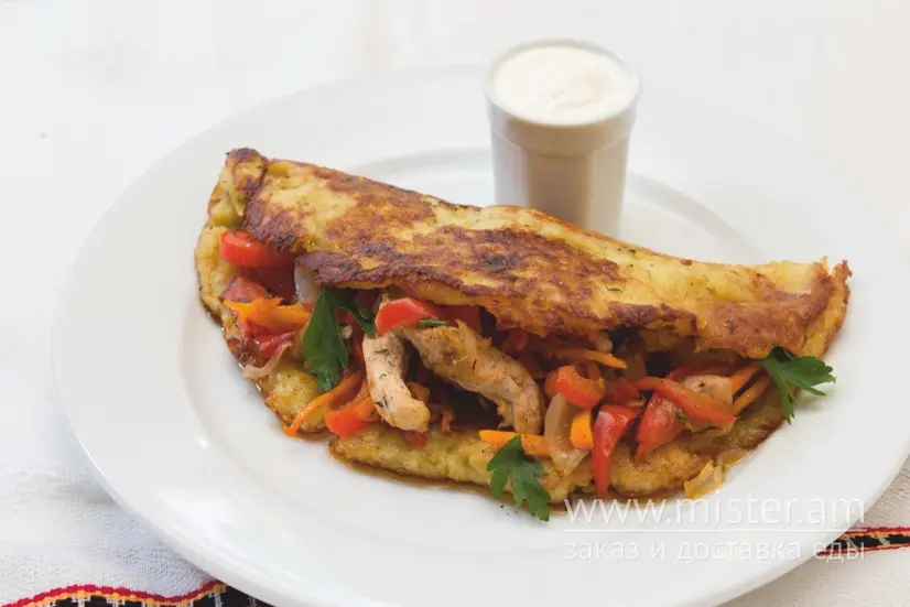 Дерун для кума з куркою та овочами - "Тарас Бульба" в Черкасах фото