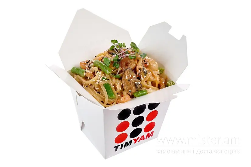 Пшенична локшина з морепродуктами - "TIM YAM" в Кропивницькому фото