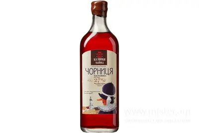 Наливка "Чорнична" 0,5 л Наливки зі Львова undefined фото