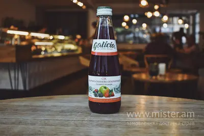 Сік "Galicia" яблучно-чорничний Delikacia undefined фото