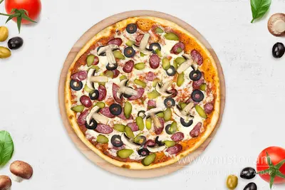Піца "Мисливська" 30 см Хочу Sushi-Pizza & Grill undefined фото