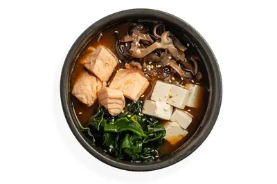 Miso Soup with Salmon Tomo Food undefined photo